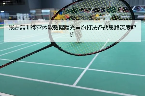 张志磊训练营体能数据曝光重炮打法备战思路深度解析